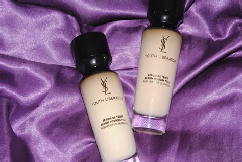 YSL Youth Liberator Serum Foundation Review, Swatches and 